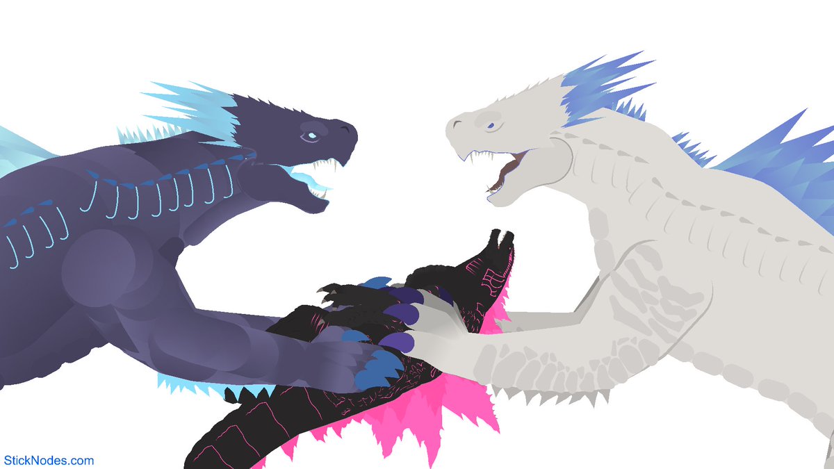 GojiShimo's tweet photo. I guess no matter how many months had passed, They're still fighting over Godzilla XD
#Godzimo #Shimozilla #Godzilla https://t.co/5m37Jv0FQq