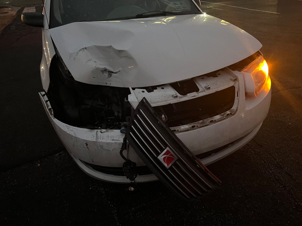 Got into my first car accident because some guy ‘didn’t see me’ 🫠