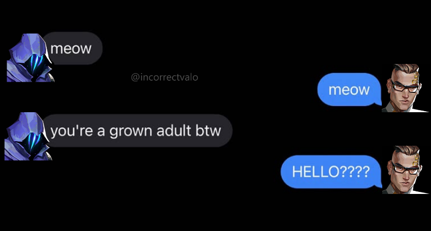IncorrectValo's tweet image. omen does a little trolling