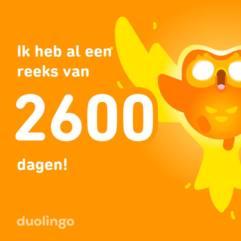 Leer samen met mij gratis een taal! Duolingo is leuk en bewezen effectief. Hier is mijn uitnodigingslink: invite.duolingo.com/BDHTZTB5CWWKTS…
