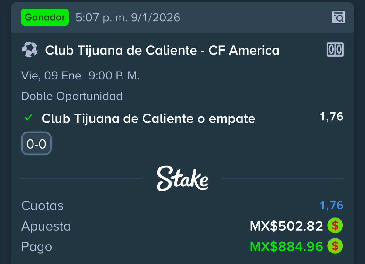 GaalloAlex's tweet photo. En mi grupo premium de apuestas estamos haciendo mi primer reto escalera, empezamos solo con $100.
Ya llevamos 4 pasos ganados ¿Hasta qué día llegaremos? 🔥🔥 https://t.co/xyL0wWeh0i