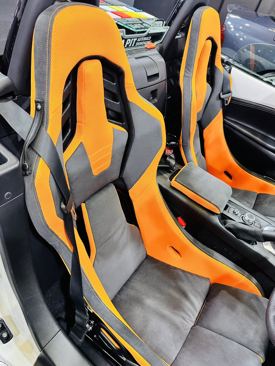 BESPOKE for RECARO RSS LARGE & REGULAR 〜標準仕様に戻せる着せ替え