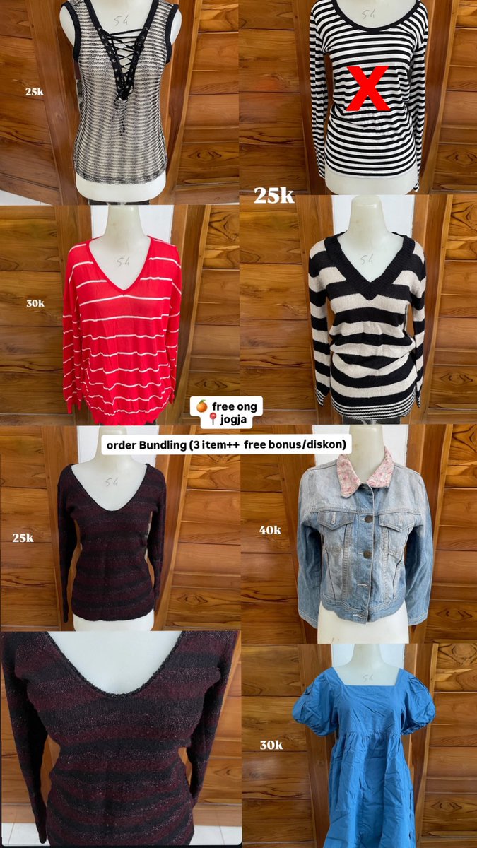 maikhairo's tweet image. 25k bisa 🍊 pengiriman dari jogja. Beli 3+ dapet bonus/diskon!! @closetre.wear on ig. Details/link by dm. MASIH BANYAK YANG LAIN!! DM FOR MORE