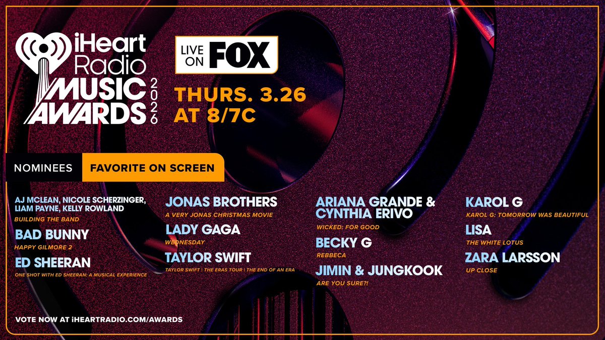 USBTSARMY's tweet image. It's POWER HOUR voting for the iHeartRadio Music Awards iheart.com/music-awards/

🗳️Fav On Screen: #Jimin &amp;amp; #JungKook 'Are You Sure!?'
🗳️Fav Tiktok Dance: #jhope 'Mona Lisa' &amp;amp; LE SSERAFIM 'Spaghetti (ft. j-hope)'
🗳️ Fav Kpop Collab: j-hope 'Sweet Dreams (ft. Miguel)'

Go go go🏃🏾