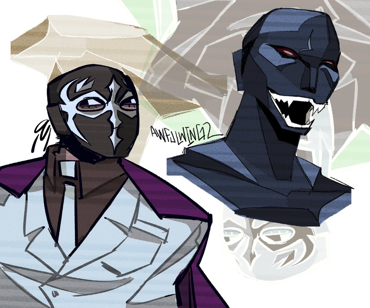 dracukong's tweet photo. can't get no sleep as the tickin' ticks on!

[ #killer7 ] https://t.co/sidaOQBceC