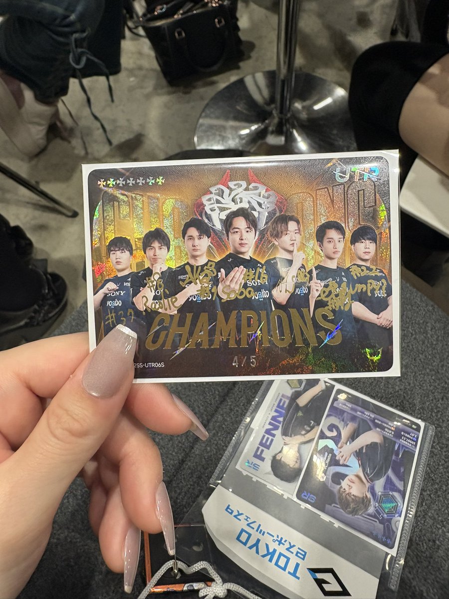 FENNEL IJL 第五人格部門 トレカ Katsuki サイン入り FENNEL 第五人格