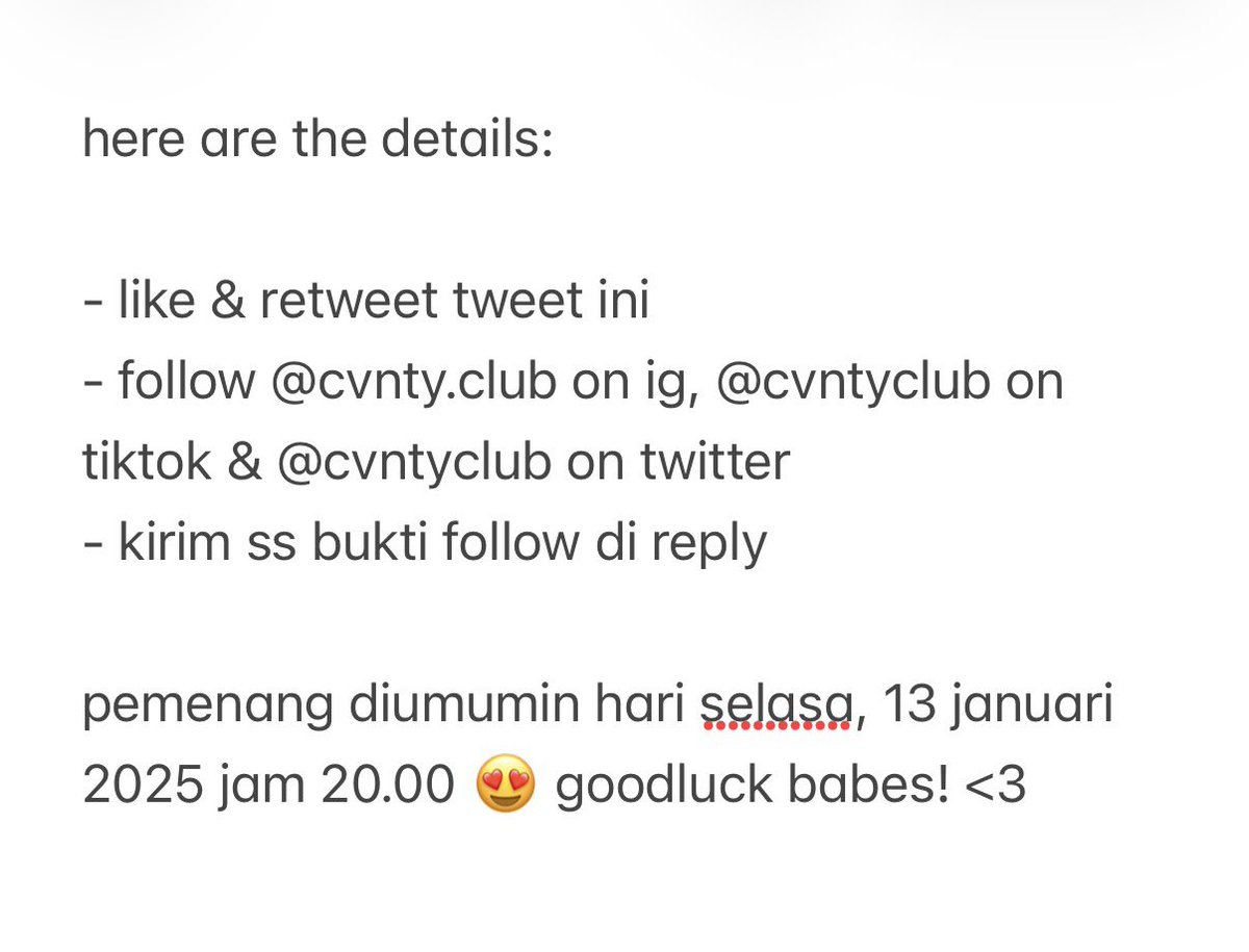 rollercosted's tweet photo. hi guys! me &amp; @_vairy will launch our new clothing line named @cvntyclub 👚

we’ll sell some GOOD pieces especially kalau kalian suka y2k fashion ♥️ 

so, aku mau adain giveaway kecil2an gopay sebesar 100.000 rupiah untuk 1 pemenang sebelum kita launch!

#giveaway #zonauang https://t.co/Kg1gdTTM8q