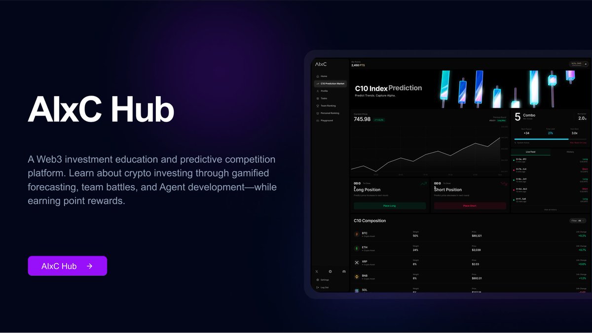 🚀 Excited to dive into @AIxC_Official – the ultimate bridge between AI and  Crypto! Backed by FFAI and listed on NASDAQ as $AIXC, this project is  revolutionizing Web3 with intelligent tools and