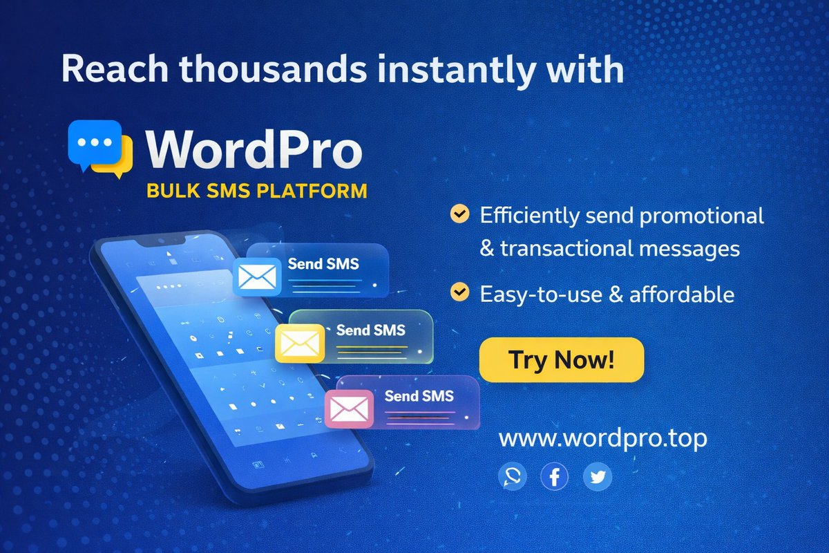 maagreensoft's tweet photo. Send bulk messages for less with WordPro. Low rates, quick delivery to all Ugandan local networks,  developer API ready, and more. https://t.co/mJGU2KKisi