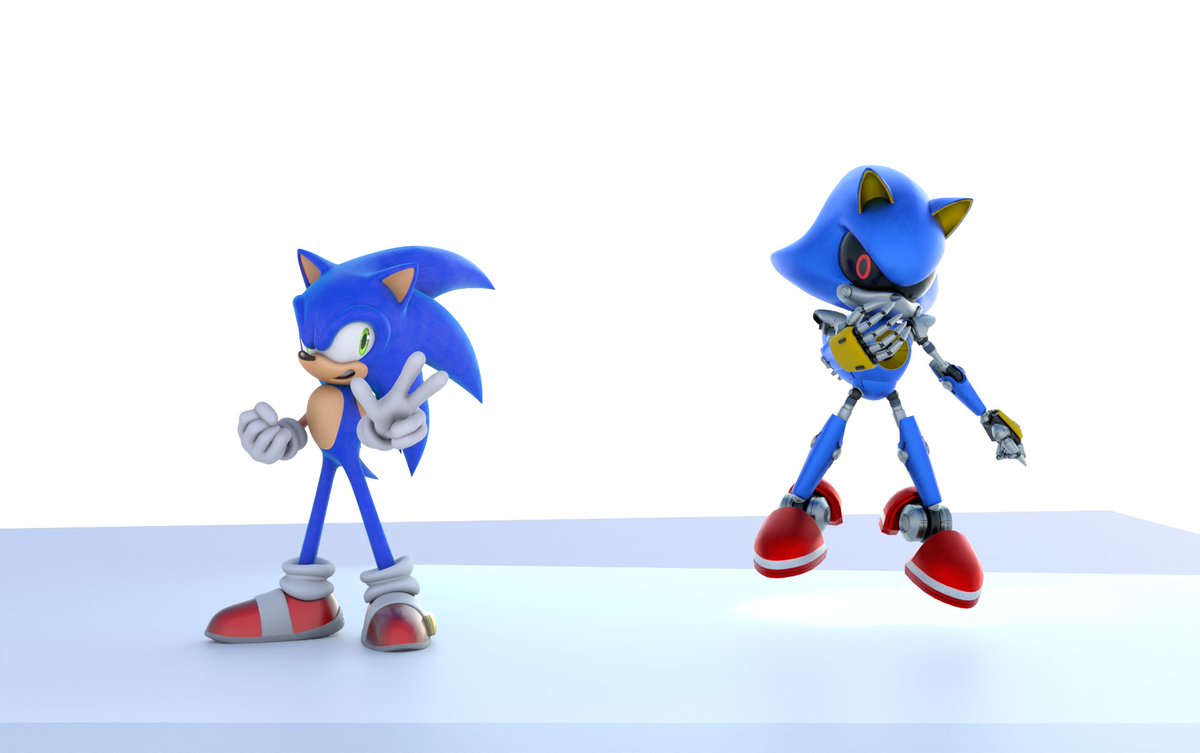 FZDJosh's tweet photo. Everlasting Enemies
Amazing Sonic Rig made by @dokatzo 
Great Metal Sonic Rig made by @GameGuyBenn https://t.co/N7SlsmnfSk