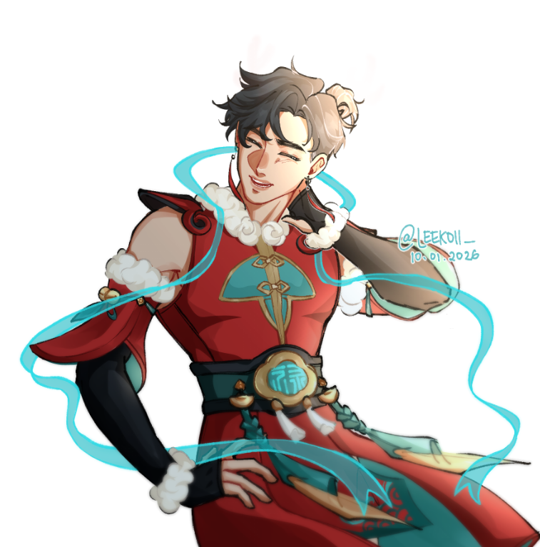 leekoii_'s tweet image. ok but lowkey it looks better on wuyang (not biased) 

#Overwatch2Fanart