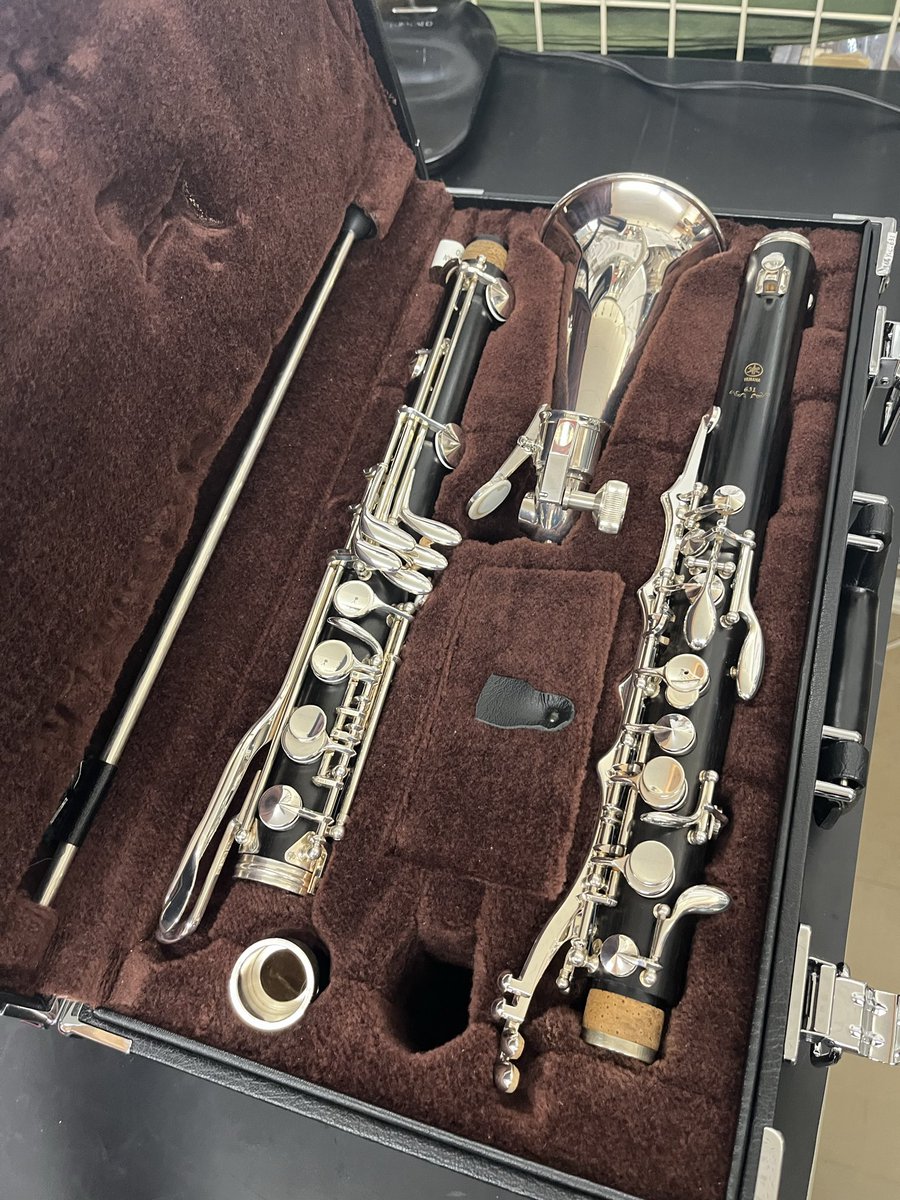 SHARPandFLAT313's tweet photo. 今ならヤマハ アルトクラリネット　YCL-631 試奏できます🎵

1月18日(日)まで

こちらはヤマハの備品ですので、ご注文の場合納期2ヶ月程度かかります😌

※試奏をご希望の際はご連絡ください
※マウスピース・リガチャー等お持ちの方はご持参ください（お持ちでない場合は貸出可）

ぜひお試し下さい🥰 https://t.co/JVIhX406m6