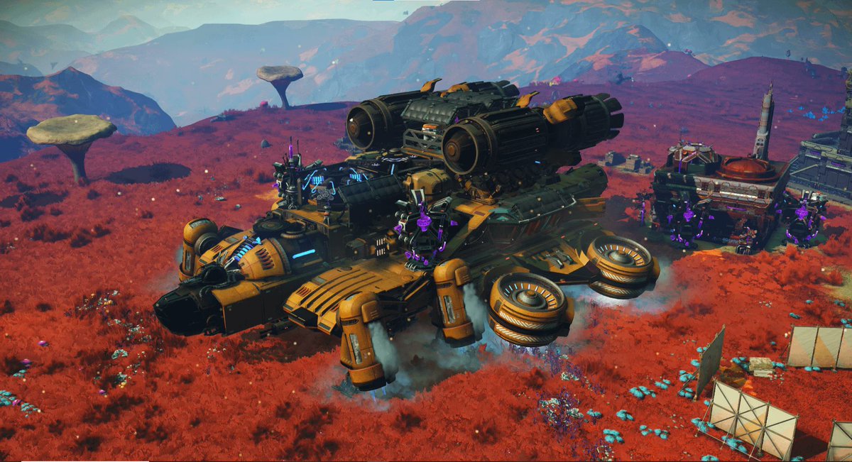 FolfRonan's tweet photo. @RayReynoldsNMS @NoMansSky Neat! But does yours run on ✨️Crystals✨️? https://t.co/e0qQ9sGqKm