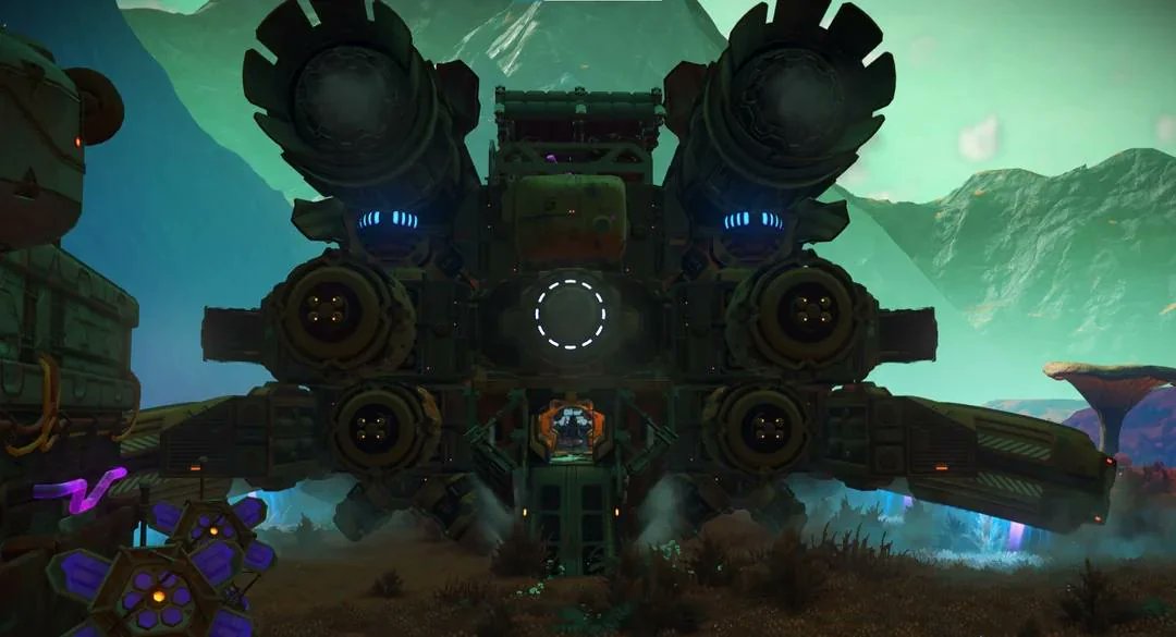 FolfRonan's tweet photo. @RayReynoldsNMS @NoMansSky Neat! But does yours run on ✨️Crystals✨️? https://t.co/e0qQ9sGqKm