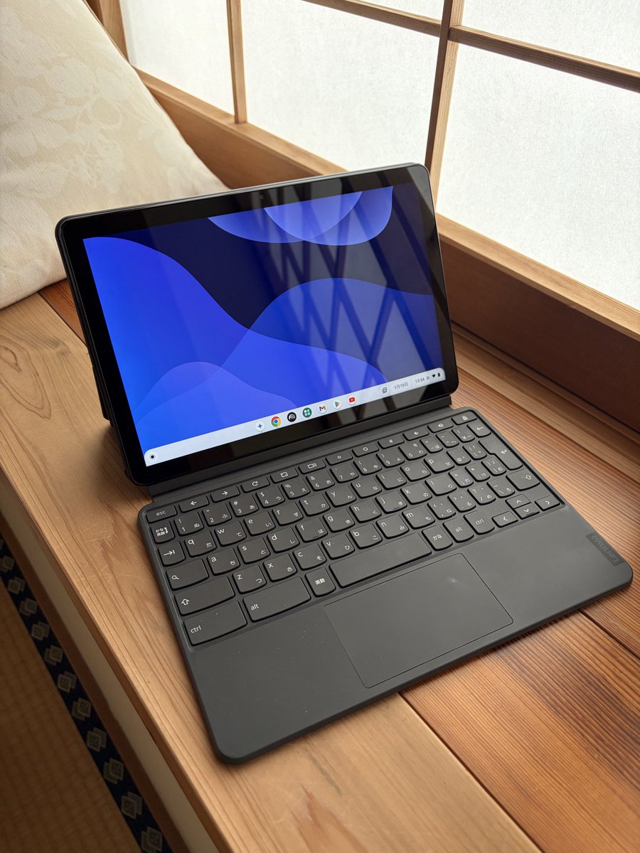 Chromebook 本体 取外し可キーボード付Lenovo CT-X636F 新品 Lenovo CT-X636F キーボードUK版 : ボボラヤフー店 - 通販