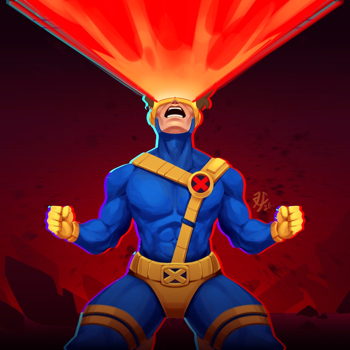 RUHepiNow's tweet photo. Quick fanart of Cyclops, The X-Men are coming back and i am soooo ready for it! Can't wait to see them returning to the big screen with the Avengers in Avengers:Doomsday!

#Cyclops #XMen  #MarvelFanart #MarvelStudios #AvengersDoomsday #ComicArt #DigitalIllustration #fanart https://t.co/voTVYLpvoh