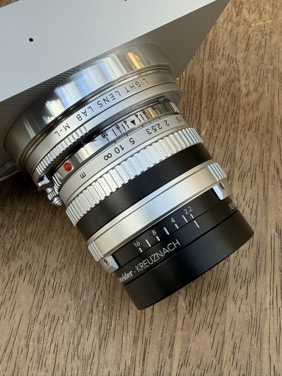新しいレンズが届いた Schneider-Kreuznach XENON-EMERALD 50mm F2.2