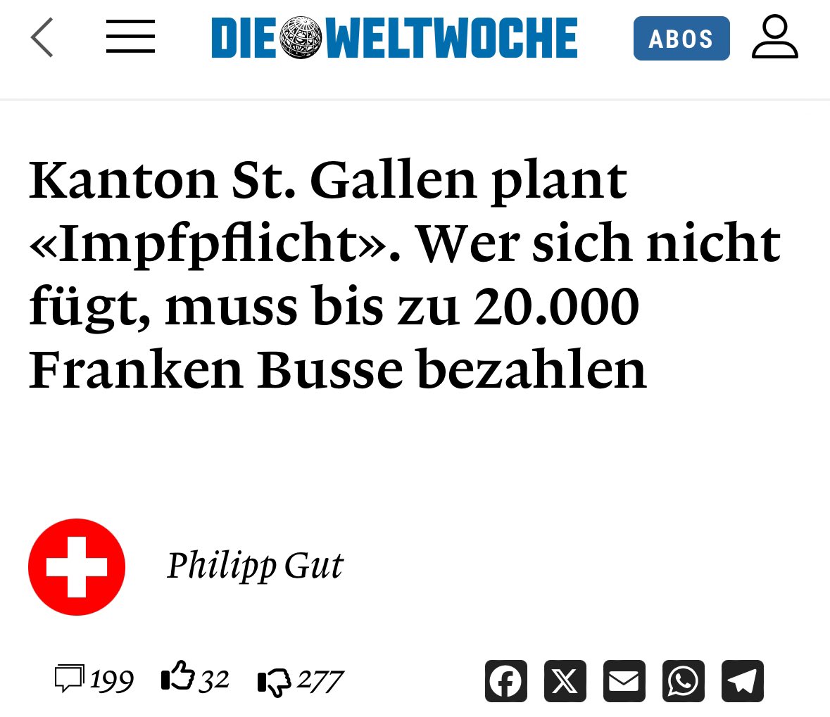 rosenbusch_'s tweet image. „Das Beispiel des Kantons St. Gallen ist höchst alarmierend: Es zeigt, dass die Behörden offenbar aus ihren Fehlern in der Corona-Zeit nichts gelernt haben. 

Ja schlimmer noch: Sie schaffen nun die gesetzlichen Grundlagen dafür, die Selbstbestimmung und Unversehrtheit der Bürger…