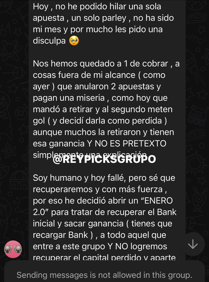 Picks de Tipsters GRATIS tweet media