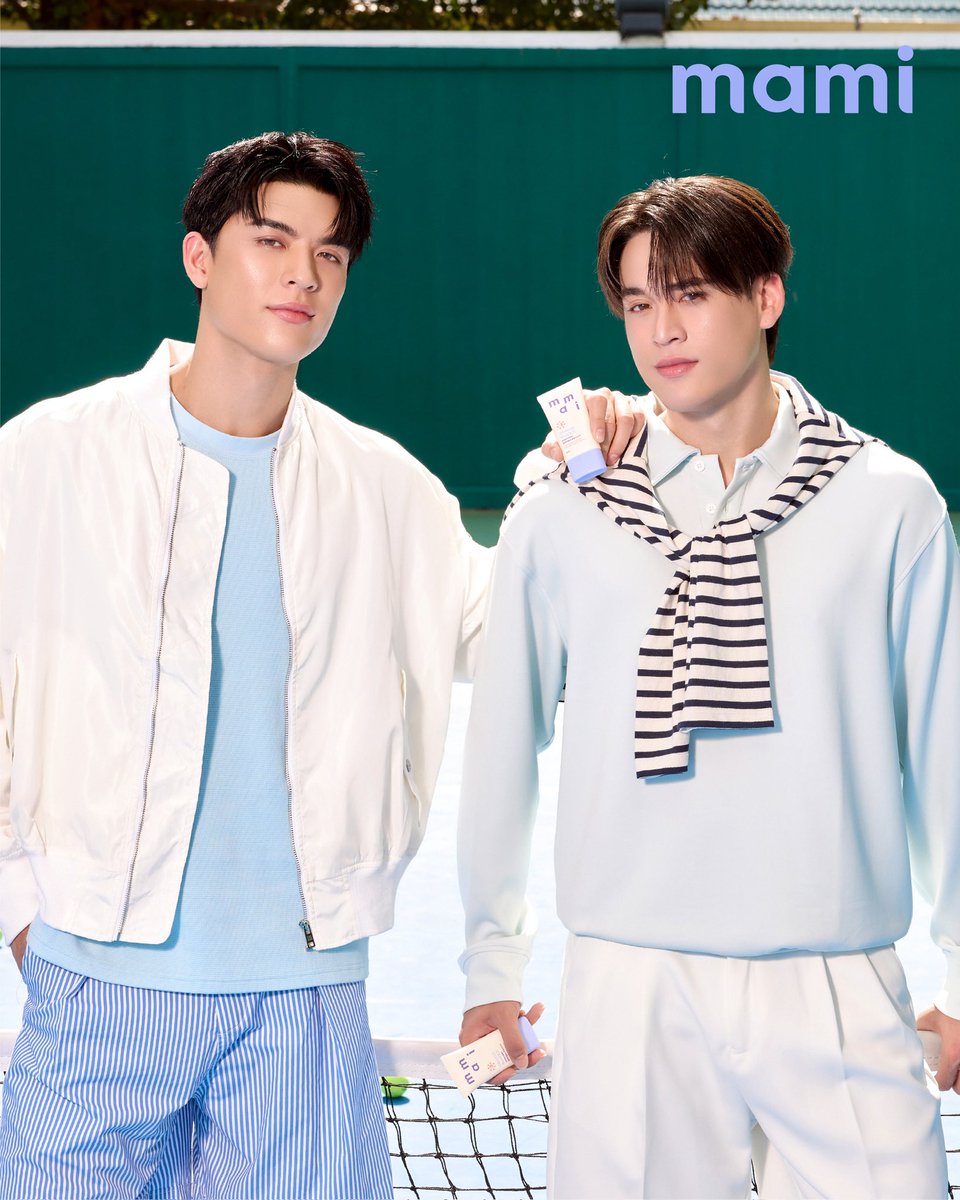 GMMTV's tweet image. ขอแสดงความยินดีกับ “จอส-กวิน”
Presenter ของ mami Criollo Blocko Sunscreen SPF50+ PA++++ 

ฝากแฟน ๆ ติดตามกันด้วยนะคะ

#MamixJossGawin
#CriolloBlockoSunscreen
#GlowProtectedMami
@mamicosofficial 
#GMMTV