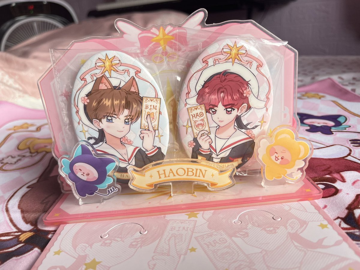 haobinAU's tweet photo. happy haobinful year to me, you and my cardcaptor haobin set from @C0LAP1ANET_1325 with art from the lovely jimzzang! https://t.co/yuyuT4Fbpj