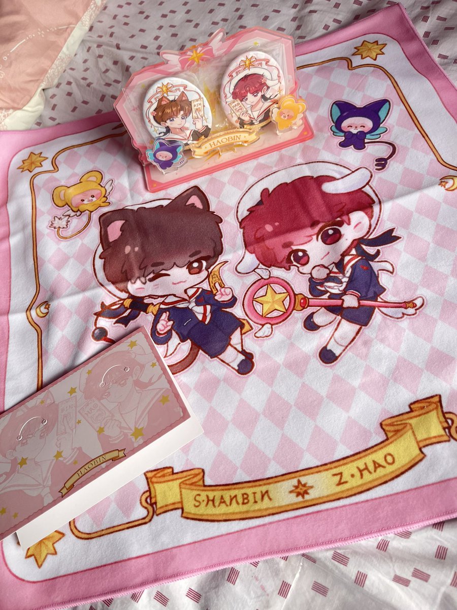 haobinAU's tweet photo. happy haobinful year to me, you and my cardcaptor haobin set from @C0LAP1ANET_1325 with art from the lovely jimzzang! https://t.co/yuyuT4Fbpj