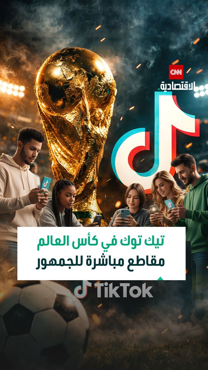 فيفا يعلن شراكة رسمية مع تيك توك لبث مقاطع مختارة من مباريات كأس العالم 2026 بهدف تقريب الشباب من الحدث وزيادة التفاعل الجماهيري 