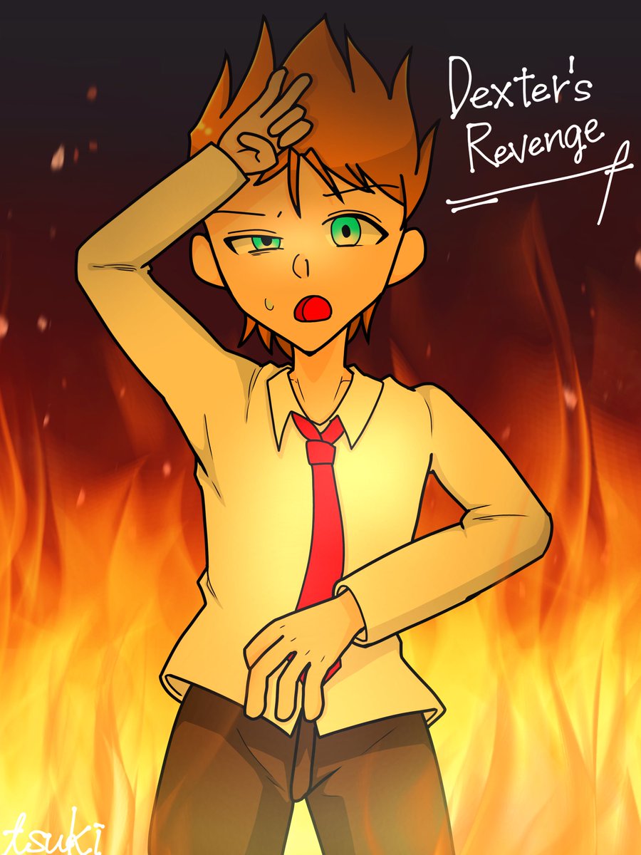 tsuki_BBAU's tweet image. 炎の中逃げ惑う🏏先生

最後は学校に火がついていたからね…
🧿（Dexter）先生はどうしたんでしょうね

逃げおおせていても良いし、そのまま学校諸共焼失でも感慨深い（？）

#BBAU
#DextersRevenge
#SchoolnightofFear