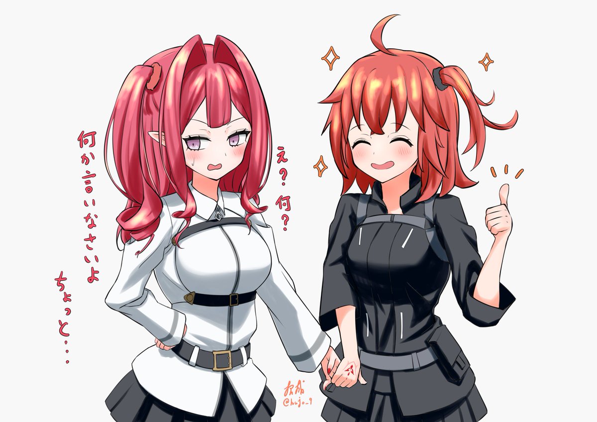 hujo_9's tweet photo. バーヴァンシーに初期魔術礼装を着せてみた。
#イラスト #FGO #バーヴァンシー #ぐだ子 https://t.co/tK3PlvFkyi