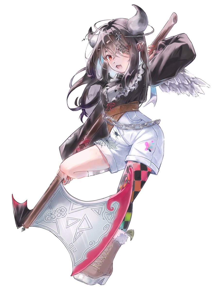 教室コンペで受賞したキャラを リメイクしました。 キャラデザインが