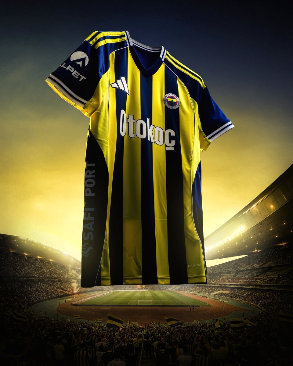🟡🔵 Bu akşam <a href="/adidasfootball/">adidas Football</a> ve <a href="/fenerium/">Fenerium</a> iş birliği ile hazırlanan Çubuklu forma, lacivert şort ve lacivert konçla sahadayız! 

#FBvGS