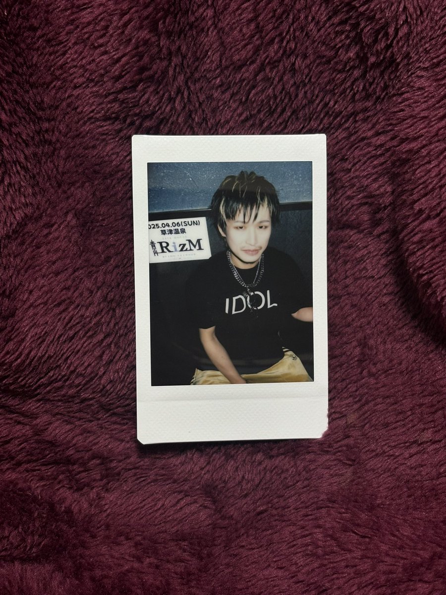 ゆるぼ】 DIAURA 翔也さんの草津温泉のチェキ要りませんか