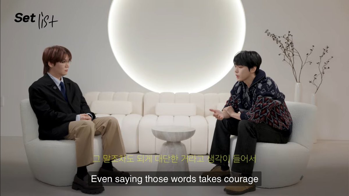 ‘การยอมแพ้ก็ต้องใช้ความกล้าหาญมากเหมือนกัน‘
’การปล่อยวางกับผลลัพธ์ที่ได้มาและยอมรับว่าเราทำไม่ได้ เราจะไม่ทำ แม้แต่คำพูดพวกนี้ก็ต้องใช้ความกล้าหาญ‘

— โดยอง 2026