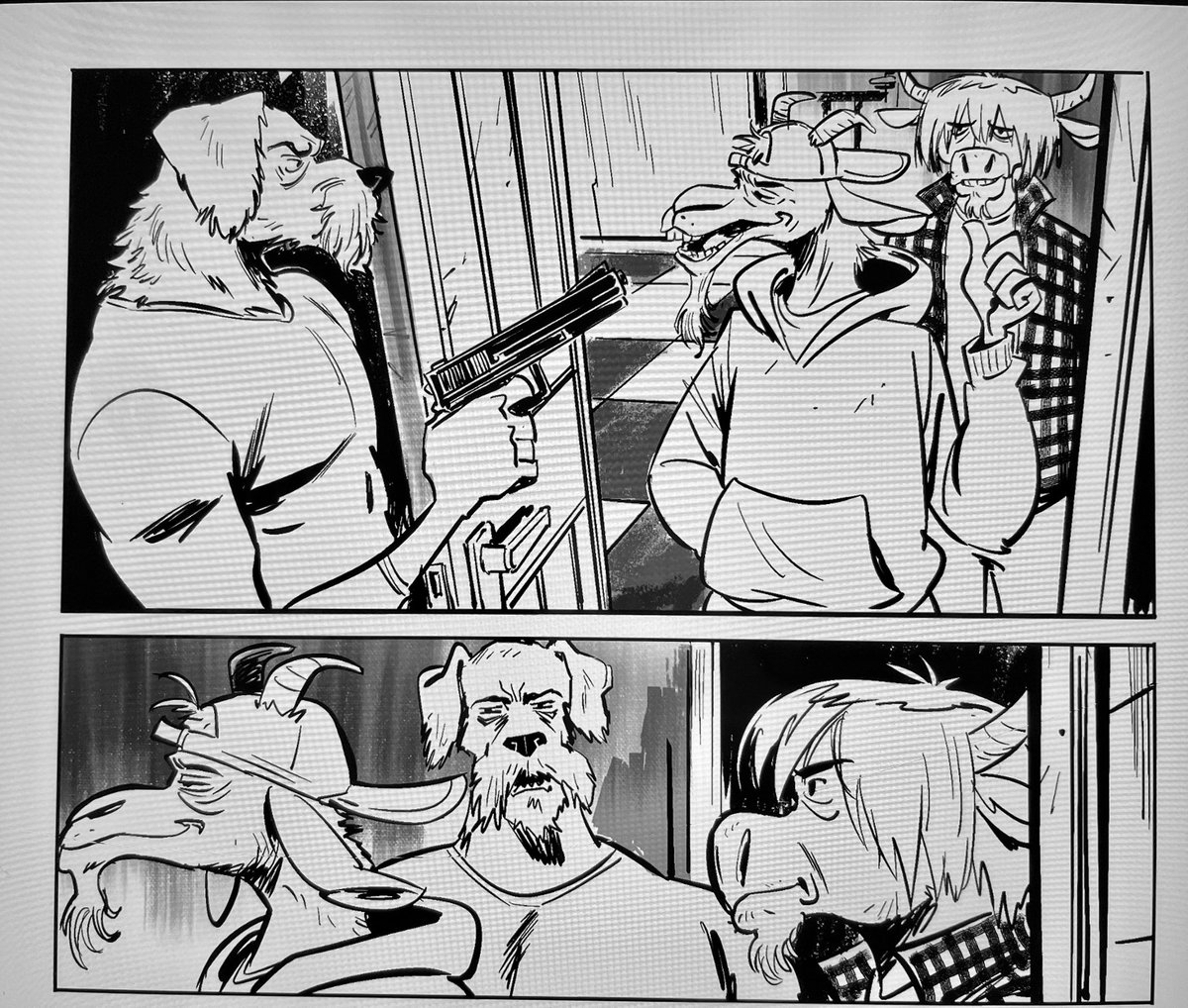 Inking kinda night