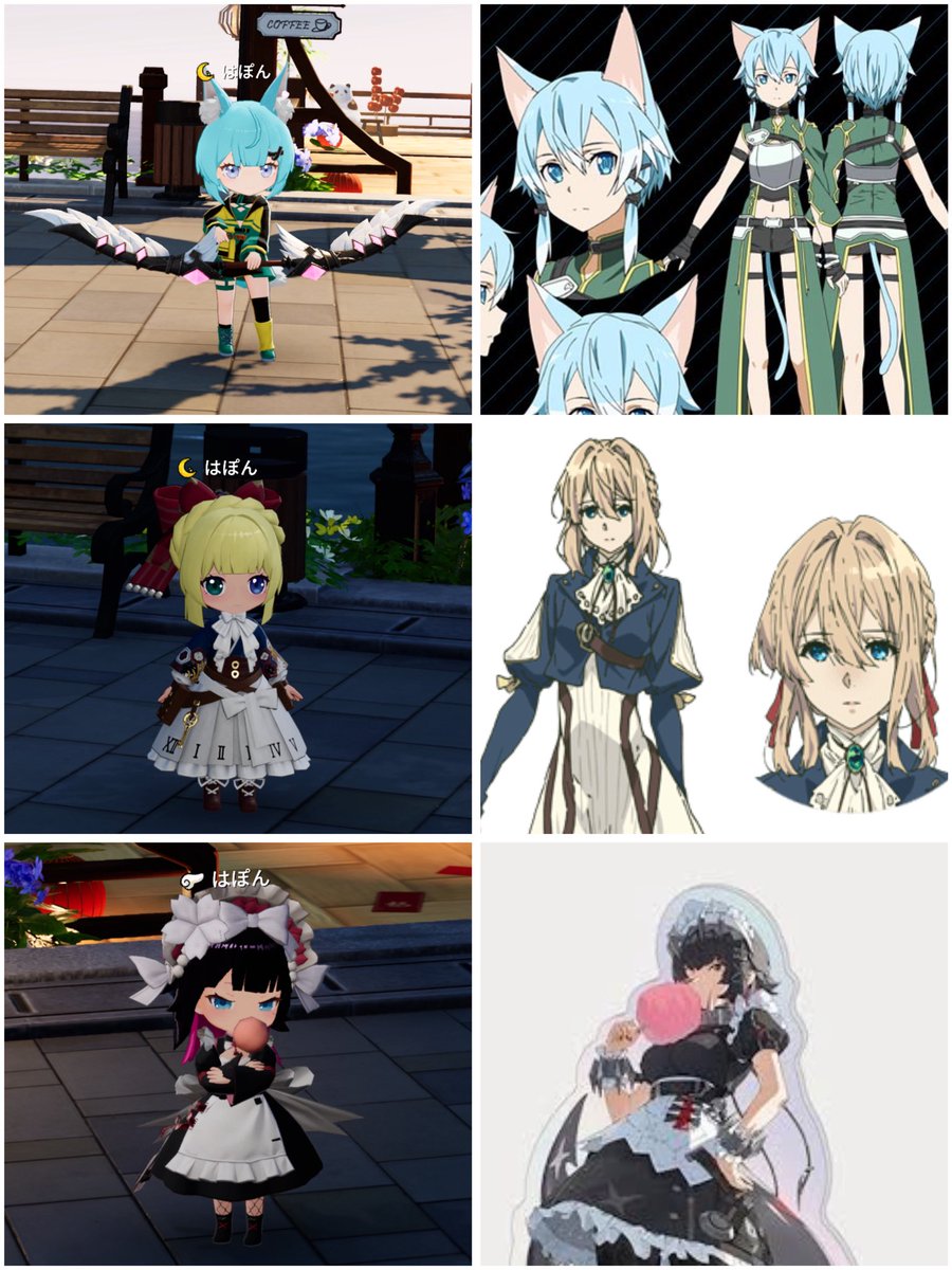 hapoooon_05's tweet photo. @OverField_2025
ALOスキンのシノン!
ヴァイオレットエヴァーガーデンのヴァイオレット!
ゼンレスゾーンゼロのエレン!
#Overfield #RotaDay https://t.co/l1oZI4SfMS