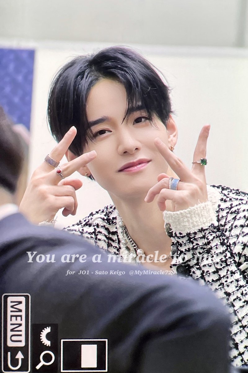260110 fan sign 全員サイン会✌🏻✌🏻 #JO1 #제이오원 #佐藤景瑚