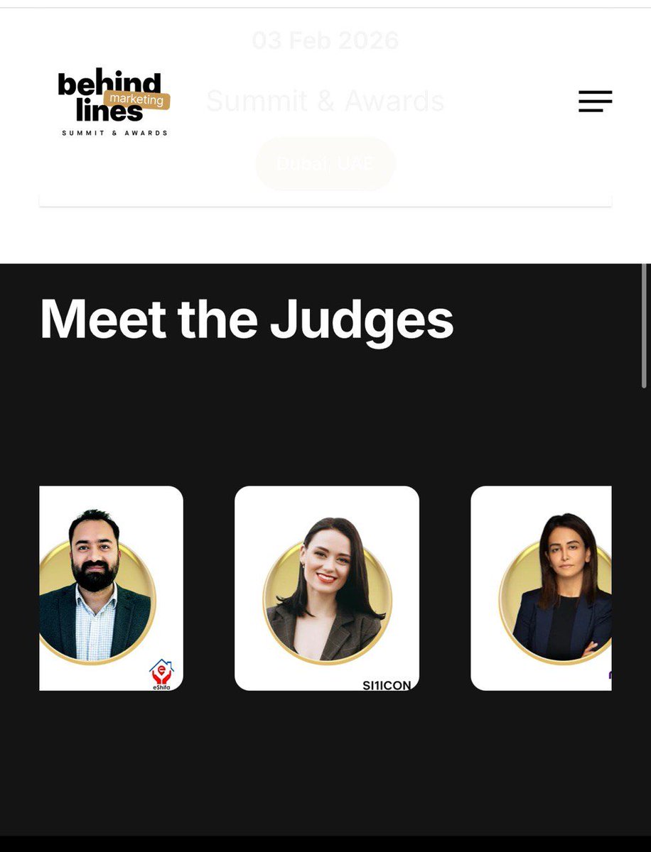 Honored to be part of the judging team at <a href="/bmlsocial/">Behind Marketing Lines</a> 
Looking forward to an inspiring experience.