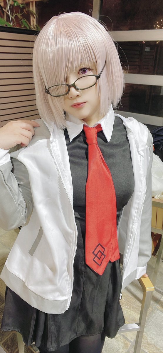 rihi506's tweet image. カルデア制服に着替えました😘✨

#コスプレ・デンパーク