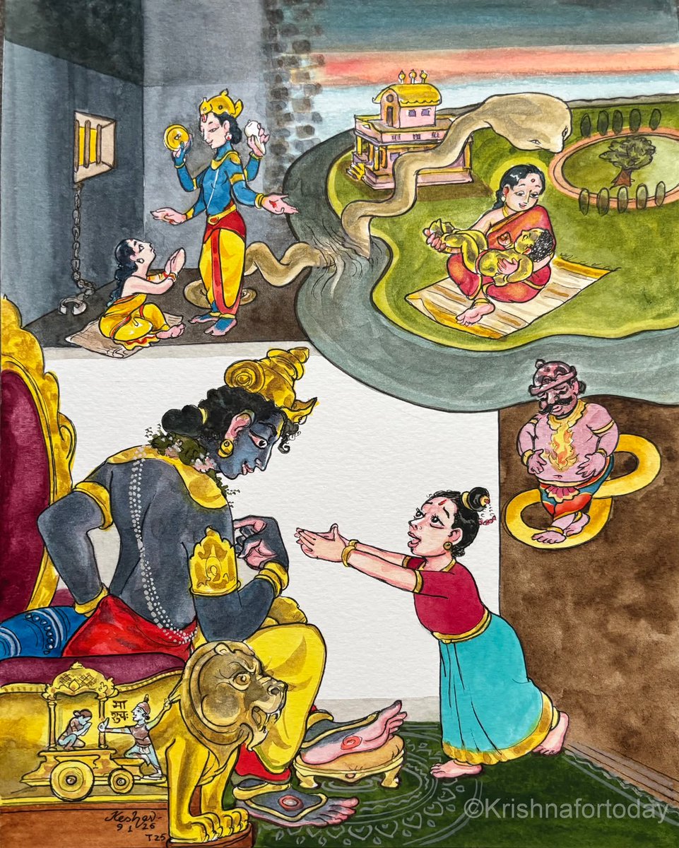 Krishna for Today — A Voice of Pure Devotion

“Dear children, you have come so early on this cold winter morning…” says .
The Gopikas reply with gentle certainty: When we sing your praise, even the cold loses its power.

When Krishna asks what they seek, answers without