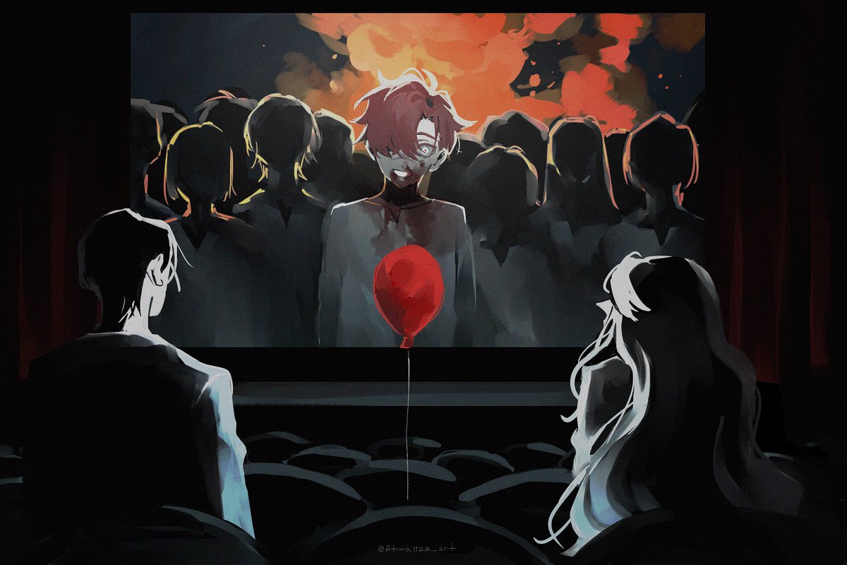 Rtima1123_art's tweet image. oc ref. It: Welcome to Derry (ep. 1)