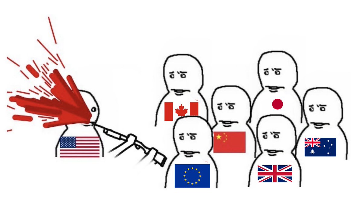 Jingjing_Li's tweet image. Someone made an updated version of this meme … 😂

The rest of the world reading news everyday 👇