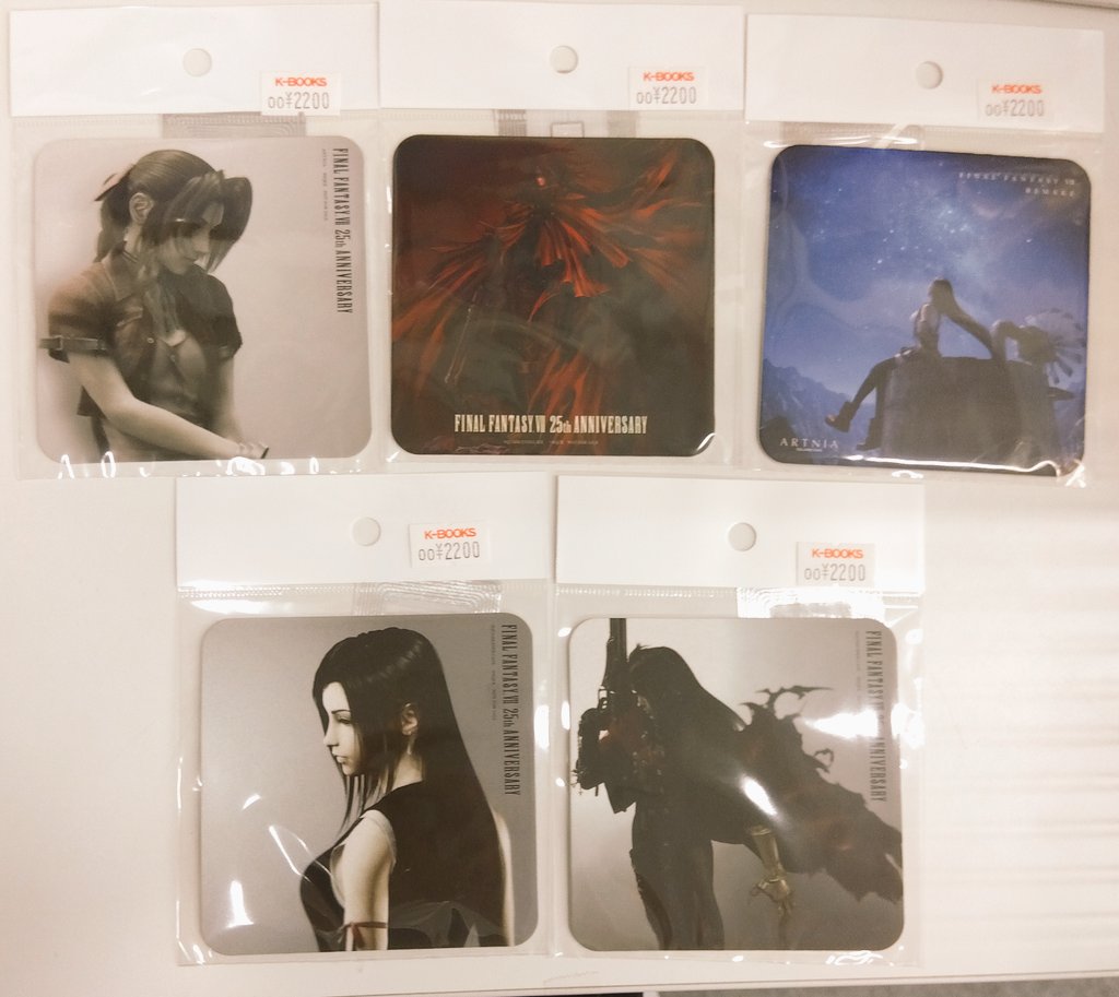 入荷情報】 FF7コースター入荷しました✨ こちらぜひこの機会に