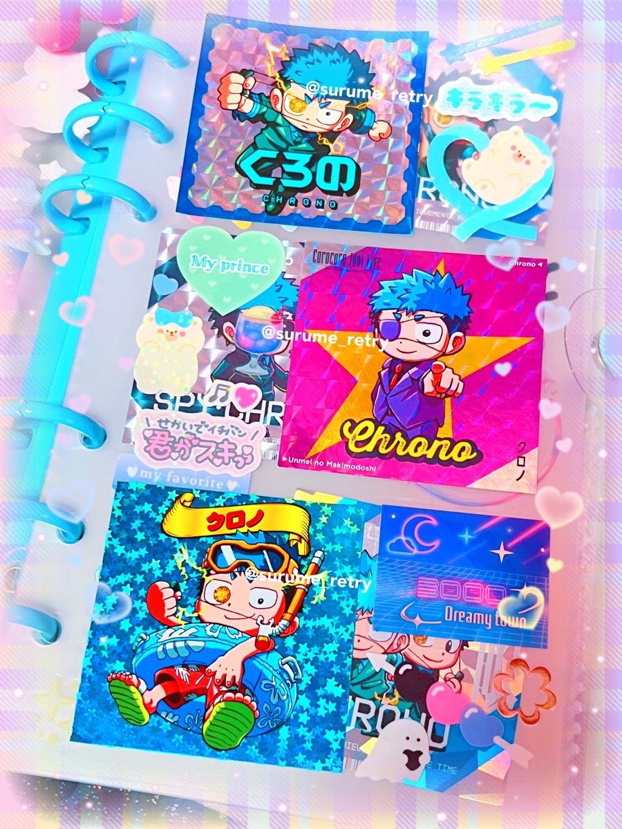 特典やふろくがシールなことが多いから、 #運命の巻戻士 専用のシール