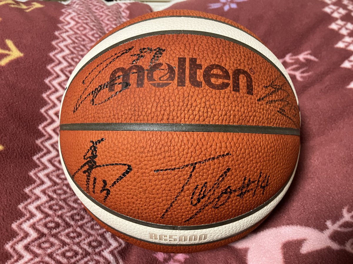 AKATSUKI JAPAN plus+の抽選で頂いた代表選手サイン入りボール