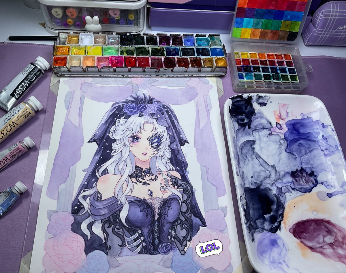 Still wip✨
#infinitynikkitwt #watercolor