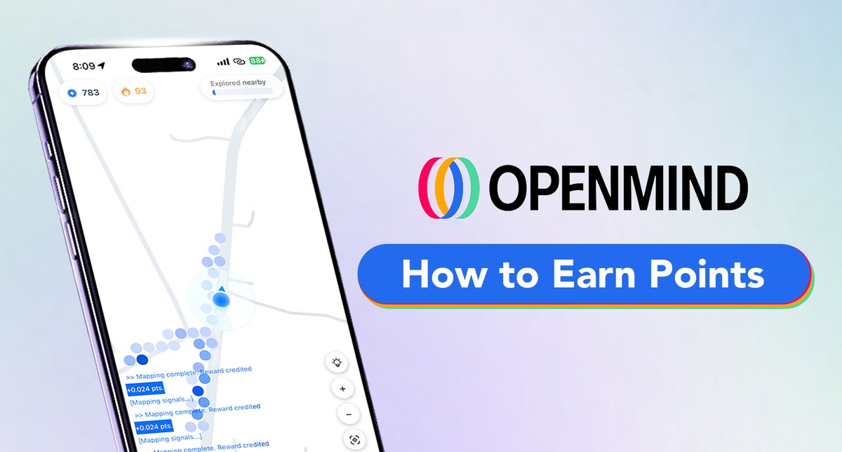 Crypto_Pranjal's tweet image. OpenMind Points Guide: Read This Once and You’re Sorted! ✨

I’ve already shared a bunch of guides on how to earn points on the @openmind_agi mobile app, but looks like some people still need a little extra help.

So I decided to put together one proper detailed guide. If you’re…