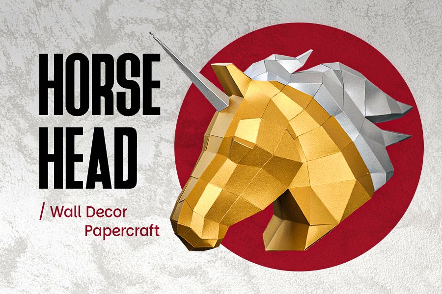 Free Low Poly Horse Head Wall Decor Papercraft 
papericonic.blogspot.com/2026/01/horse-…

#papercraft #papermodel #ペーパークラフト #papericonic #paperart #diy #lowpoly #horse #walldecor #lunarnewyear #yearofthehorse