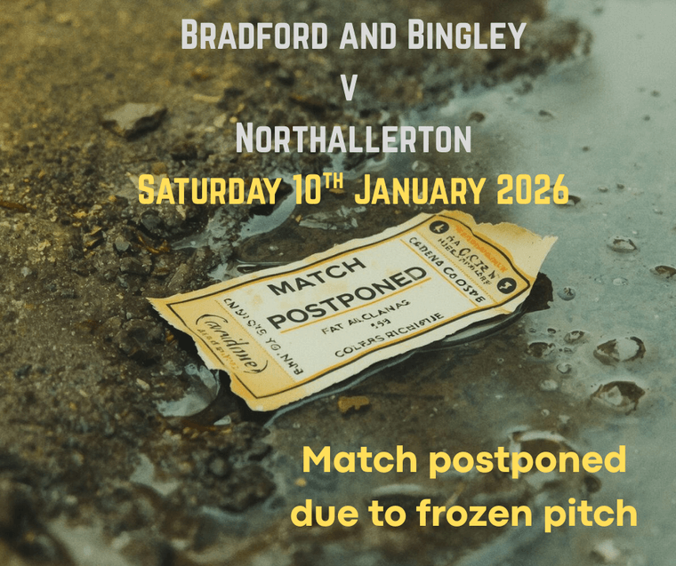 The Bees v Northallerton game is OFF due to the frozen pitch #Pitchero
beesrfc.com/news/the-bees-…
