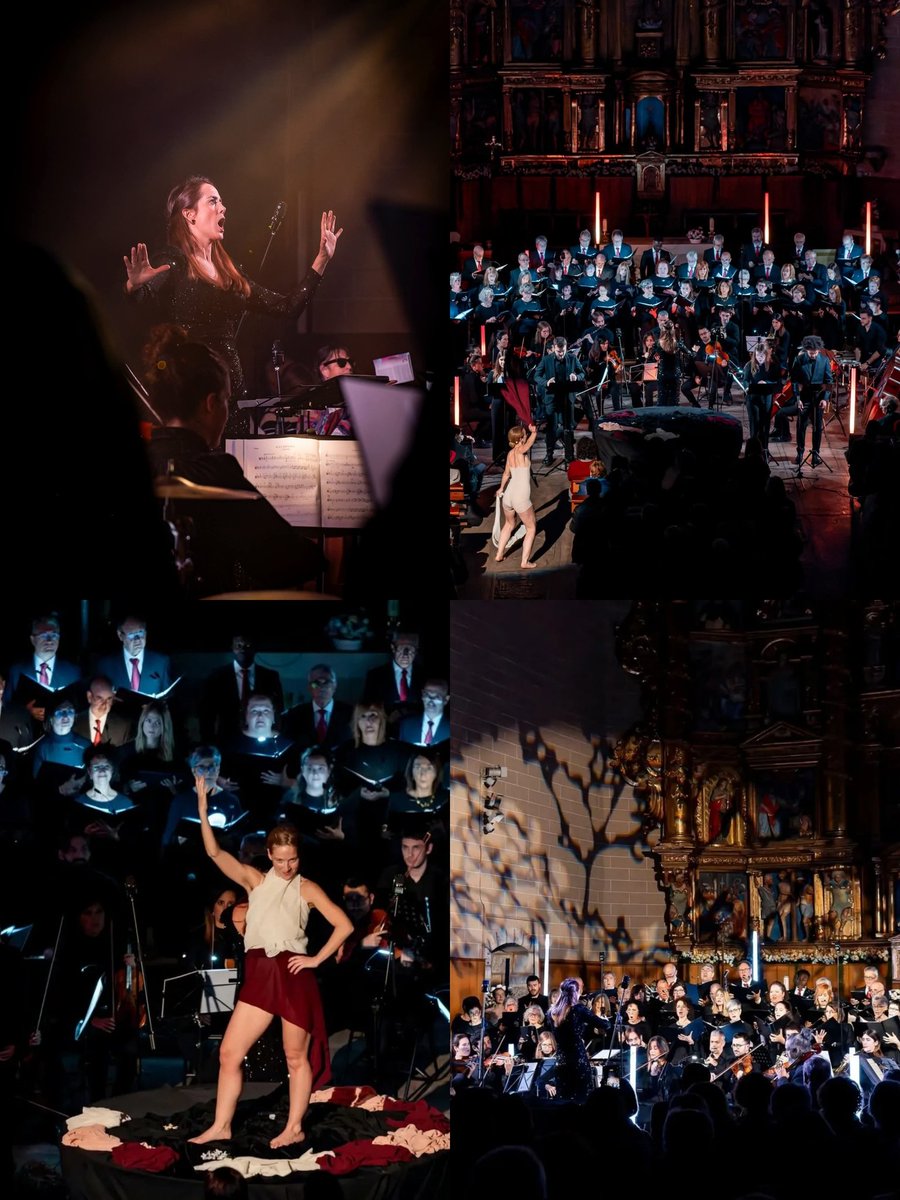 Momentos captados del concierto dado éste pasado 29 de Diciembre en la Iglesia de Santo Domingo.
(Pamplona/Iruña)
Estreno de la Obra "BOST ARO-ECOS DE VIDA Y LUZ" de compositoras navarras e" ILLUMINARE" de la estadounidense Elaine Hagenberg.
Fotografía <a href="/mlegaristi/">mikel legaristi</a>