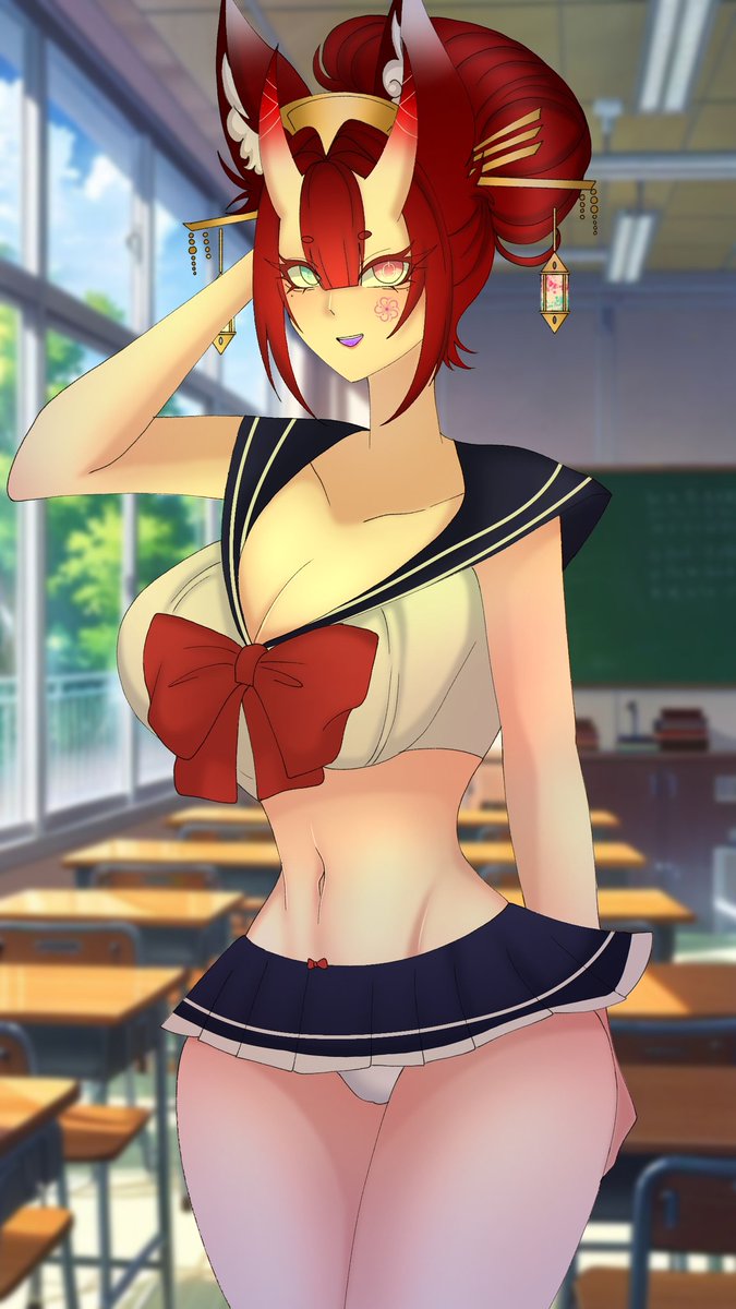 #ยัยจิ้งจอกเพี้ยน "วันเด็กปีนี้ ข้ายอมเป็นเด็กให้พวกเจ้าเล่นวันนึงละกันนะ😈" #Vtuber #VtuberTH #วีทูปเบอร์ไทย